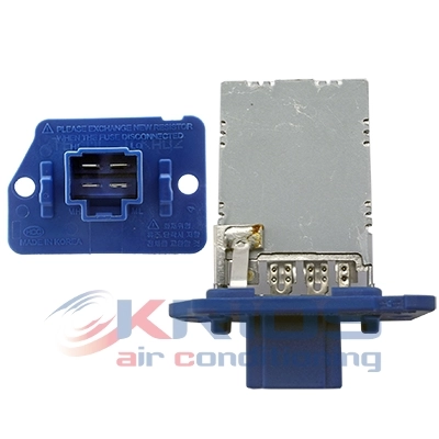 Resistor, interior blower